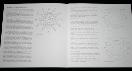 photo of booklet instructiosn
