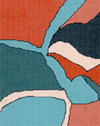 colors poured into voids
